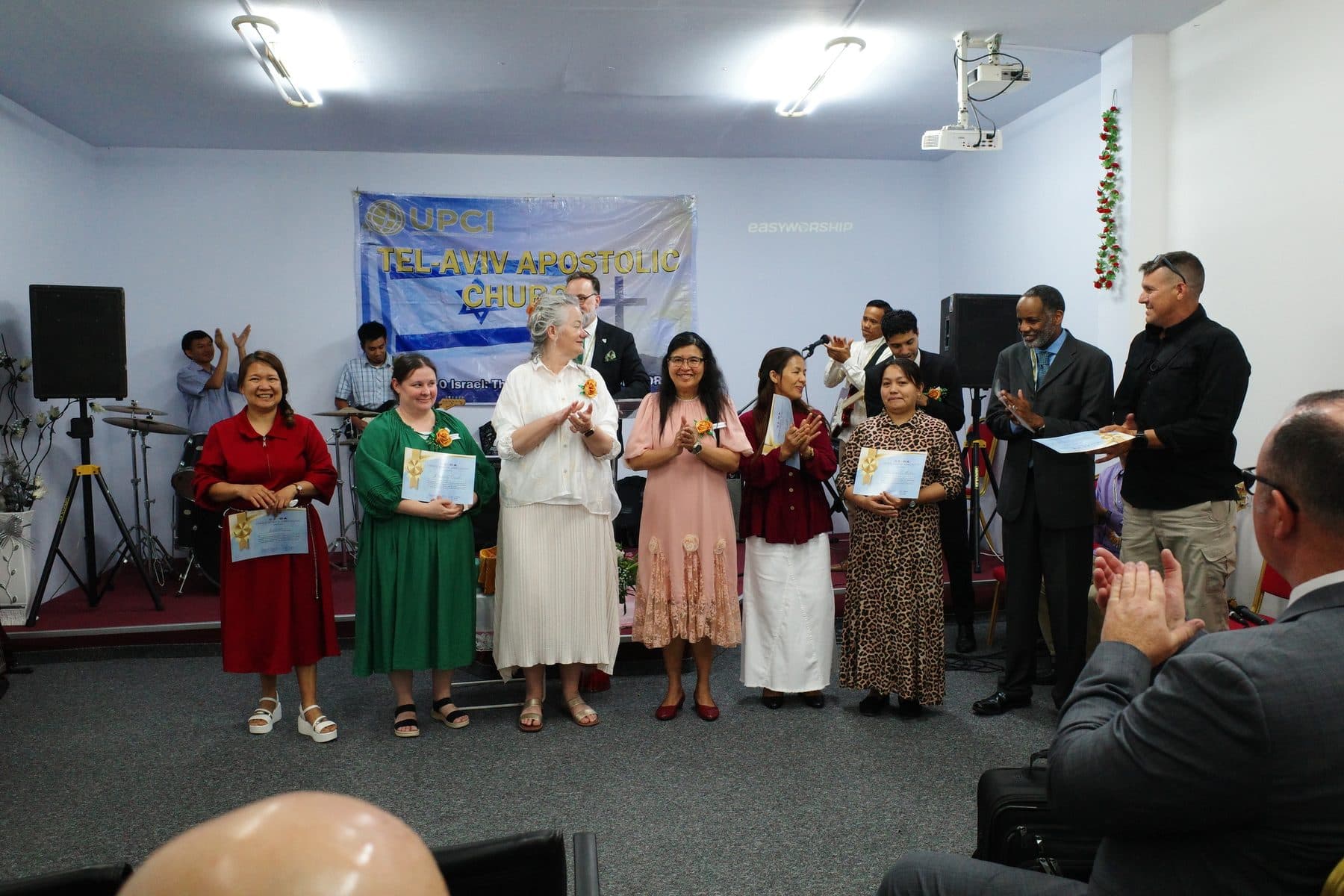 A ministry graduation and certificate celebration