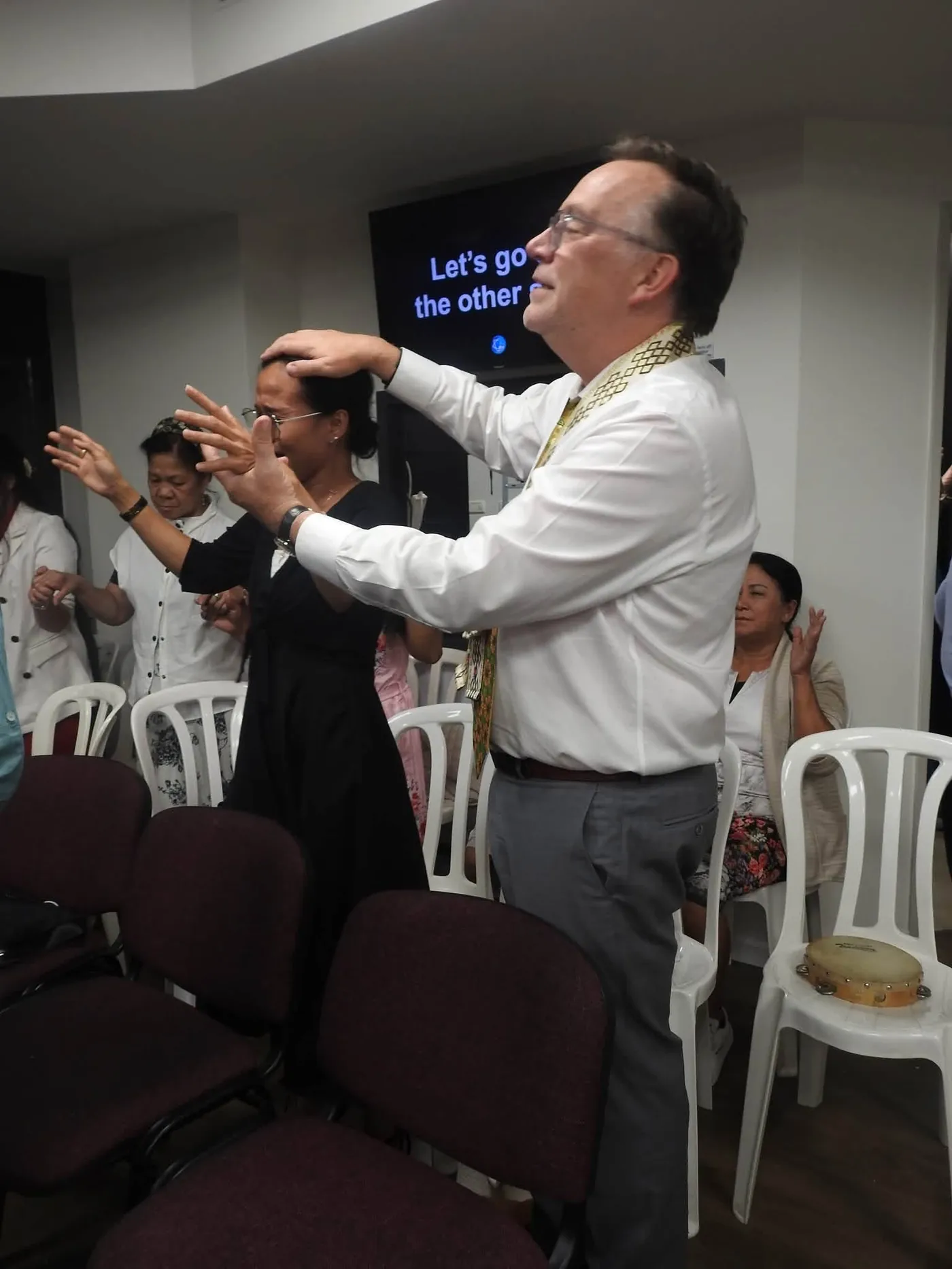 A believer in prayer and worship