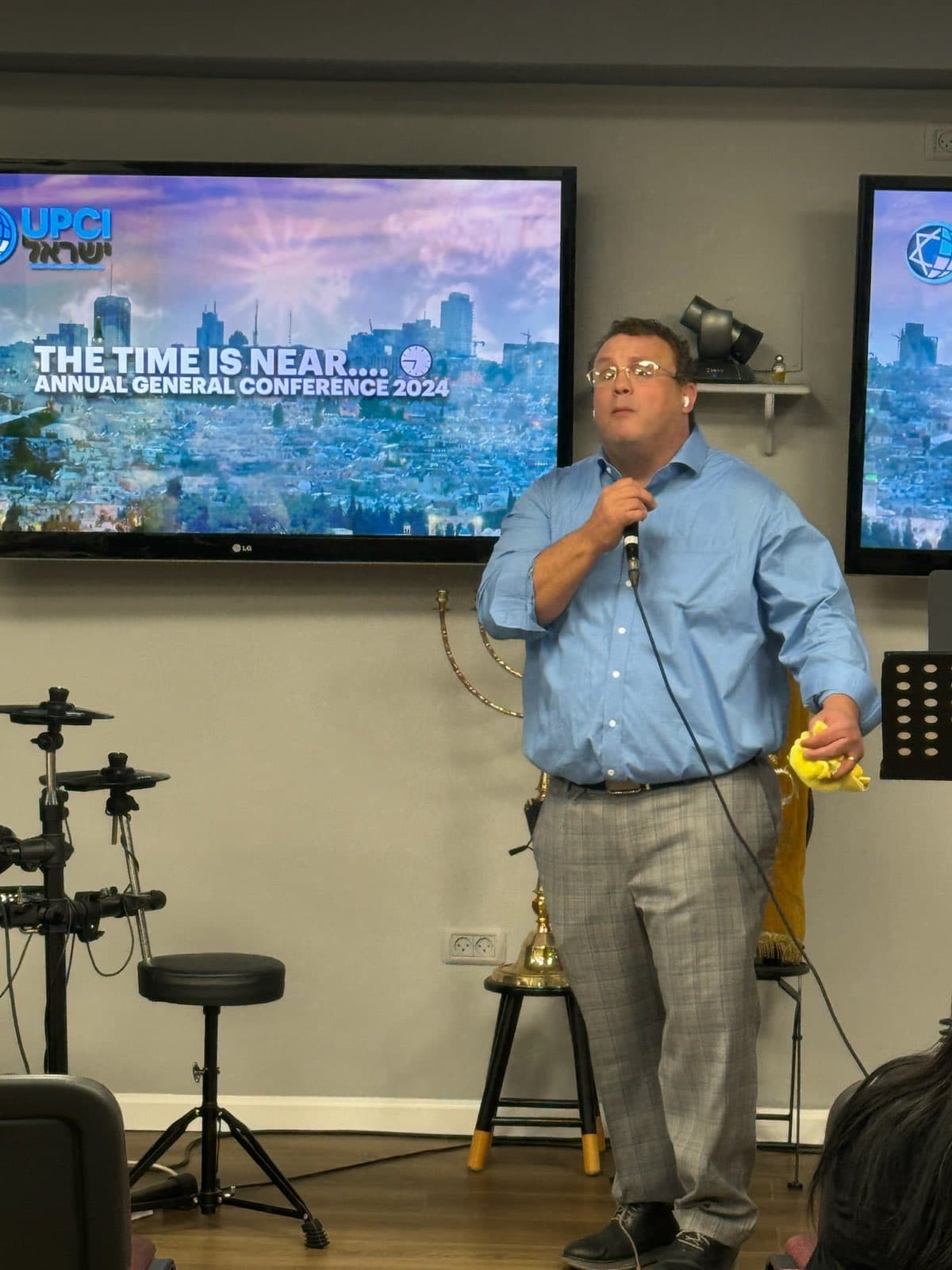 Preaching under the conference theme, The Time Is Near